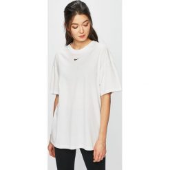 Nike Sportswear - Top. Białe topy damskie marki Nike Sportswear, s, z bawełny, z okrągłym kołnierzem. Za 99,90 zł.
