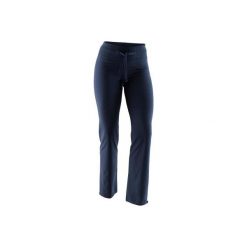 Legginsy Gym & Pilates Confort+ 500 damskie. Niebieskie legginsy damskie marki DOMYOS, xl, z elastanu. Za 44,99 zł.