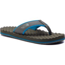 Japonki THE NORTH FACE - Basecamp Flipflop T0ABPEC78 Nwtpgn/Crystltl. Zielone klapki męskie The North Face, bez wzorów, ze skóry ekologicznej. Za 149,00 zł.