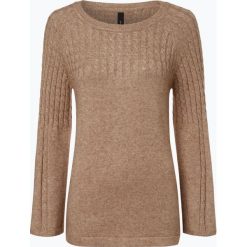 Soyaconcept® - Sweter damski – Niviana, beżowy. Brązowe swetry klasyczne damskie marki Soyaconcept, s, z wiskozy, klasyczne, z klasycznym kołnierzykiem. Za 149,95 zł.