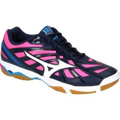 Buty sportowe damskie: Mizuno Buty Damskie Wave Hurricane 3 Różowo – Czarne r. 38.5 – (V1GC174002)