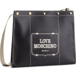 Torebka LOVE MOSCHINO - JC4072PP17LH0200 Nero. Czarne listonoszki damskie Love Moschino, bez wzorów, ze skóry ekologicznej, bez dodatków. W wyprzedaży za 669,00 zł.