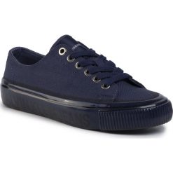 Tenisówki CALVIN KLEIN JEANS - Destinee B4R0807 Navy. Niebieskie półbuty damskie Calvin Klein Jeans, bez wzorów, z jeansu, bez zapięcia. W wyprzedaży za 399,00 zł.