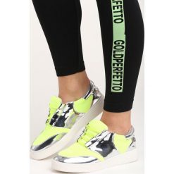 Buty sportowe damskie: Limonkowe Buty Sportowe Glen