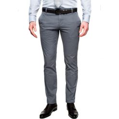 Spodnie męskie: spodnie loders 215 grafit slim fit
