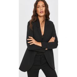 Answear Lab - Marynarka. Czarne kamizelki damskie Answear Lab, s, bez wzorów, z poliesteru. Za 199,90 zł.