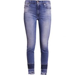7 for all mankind Jeans Skinny Fit vintage mid. Niebieskie jeansy damskie relaxed fit marki 7 for all mankind, z bawełny. W wyprzedaży za 762,30 zł.