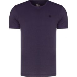 T-shirt BOGNER ROC. Niebieskie t-shirty męskie Bogner, na lato, bez wzorów, z bawełny, z okrągłym kołnierzem. W wyprzedaży za 248,00 zł.