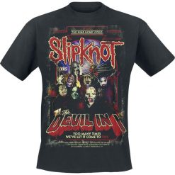 T-shirty męskie z nadrukiem: Slipknot The Devil In I T-Shirt czarny