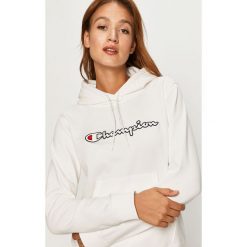 Champion - Bluza bawełniana. Żółte bluzy damskie Champion, s, z aplikacjami, z bawełny, z długim rękawem, długie, z kapturem. Za 319,90 zł.