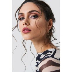 Kolczyki damskie: NA-KD Accessories Kolczyki z pierścieniem - Gold