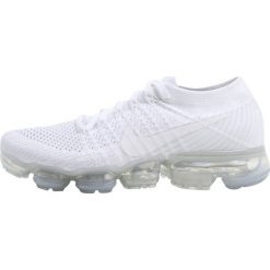 Buty do biegania damskie: Nike Performance AIR VAPORMAX FLYKNIT Obuwie do biegania treningowe white/white sail/lt bone/metallic silver/pure platinum