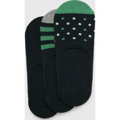 John Frank - Skarpety (3 pack). Niebieskie skarpetki męskie John Frank, bez wzorów, z elastanu. Za 39,90 zł.