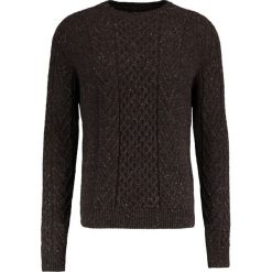Swetry klasyczne męskie: Pier One Sweter mottled brown