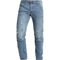 GStar 5620 3D SLIM Jeansy Slim Fit light aged heavy stone. Niebieskie jeansy męskie G-Star, z bawełny. Za 609,00 zł.
