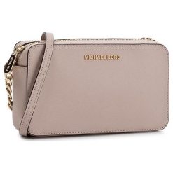 Torebka MICHAEL KORS - Jet Set Travel 32T6GTVC6L Soft Pink. Białe listonoszki damskie marki Michael Kors, ze stali. Za 699,00 zł.