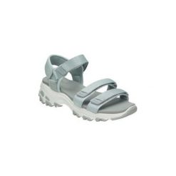 Sandały Skechers 31514-POBIERZ ZA DARMO. Szare sandały damskie Skechers, bez wzorów, bez obcasa, bez zapięcia. Za 219,70 zł.