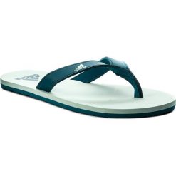 Japonki adidas - Eezay Essence CG3553 Ashgrn/Reatea/Ashgrn. Zielone klapki męskie Adidas, bez wzorów, ze skóry ekologicznej. Za 89,00 zł.