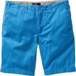 Bermudy chino Regular Fit bonprix niebieski. Niebieskie spodenki i szorty męskie bonprix, m, bez wzorów. Za 69,99 zł.