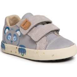 Sneakersy GEOX - B Kilwi B. J B02A7J 0ZB22 C1006 M Grey. Szare trampki chłopięce Geox, bez wzorów, ze skóry, na rzepy. Za 239,00 zł.