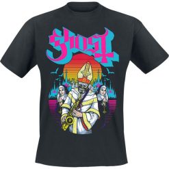 Ghost Miami T-Shirt czarny. Czarne koszulki męskie marki Ghost, l, bez wzorów, bez kołnierzyka. Za 74,90 zł.