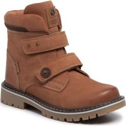 Trapery LASOCKI YOUNG - CI12-961-01 Camel. Pomarańczowe śniegowce chłopięce Lasocki Young, bez zapięcia. Za 159,99 zł.