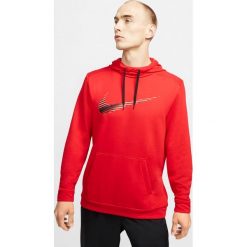 Nike Dri-FIT Bluza Czerwony. Czerwone bluzy męskie Nike, xxl, z nadrukiem, z poliesteru, bez kołnierzyka, bez rękawów, bez kaptura. Za 223,95 zł.