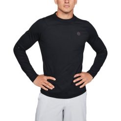 Under Armour Rush ColdGear® Koszulka Czarny. Czarne podkoszulki męskie Under Armour, l, bez wzorów, z elastanu, z długim rękawem. Za 326,95 zł.