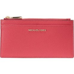 MICHAEL Michael Kors MONEY PIECES SLIM CARD CASE Portfel rose pink. Czerwone portfele damskie marki MICHAEL Michael Kors. Za 359,00 zł.