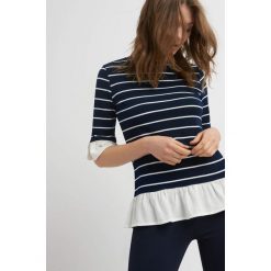 Koszule damskie: Sweter z koszulą 2-w-1