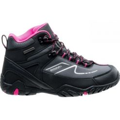 Buty trekkingowe damskie: ELBRUS Buty damskie Persima Mid WP Wo's Black / Dark Grey / Magenta r. 36