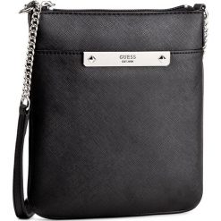 Torebka GUESS - Britta (VY) Mini-Bag HWVY66 93700 BLA. Czarne listonoszki damskie Guess, z aplikacjami. W wyprzedaży za 199,00 zł.