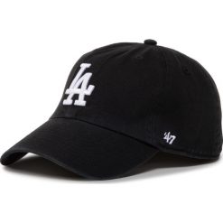 Czapka z daszkiem 47 BRAND - Mlb Los Angeles Dodgers '47 Clean Up B-RGW12GWS-BKJ Black. Czarne czapki męskie 47 Brand, bez wzorów, z bawełny. Za 109,00 zł.