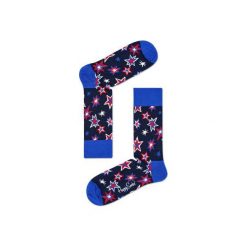 Skarpetki Happy Socks BNG01-6000. Szare skarpetki męskie Happy Socks, z bawełny. Za 24,43 zł.