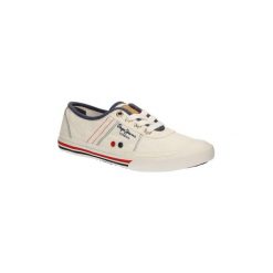 Buty Pepe jeans TRAMPKI PLS30099. Szare trampki i tenisówki damskie marki Pepe Jeans, z jeansu. Za 149,99 zł.