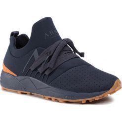 Sneakersy ARKK COPENHAGEN - Raven Nubuck S-E15 CR1400-0052-W Midnight Gum. Niebieskie półbuty damskie ARKK Copenhagen, ze skóry. W wyprzedaży za 469,00 zł.