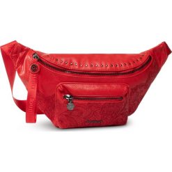 Saszetka nerka DESIGUAL - 20SAXPDG 3092. Czerwone nerki damskie Desigual, bez wzorów, ze skóry ekologicznej, młodzieżowe, bez dodatków. Za 249,00 zł.