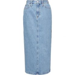 Spódnica jeansowa Calvin Klein Jeans J20J213371. Niebieskie spódniczki damskie Calvin Klein Jeans, bez wzorów, z bawełny. Za 449,00 zł.