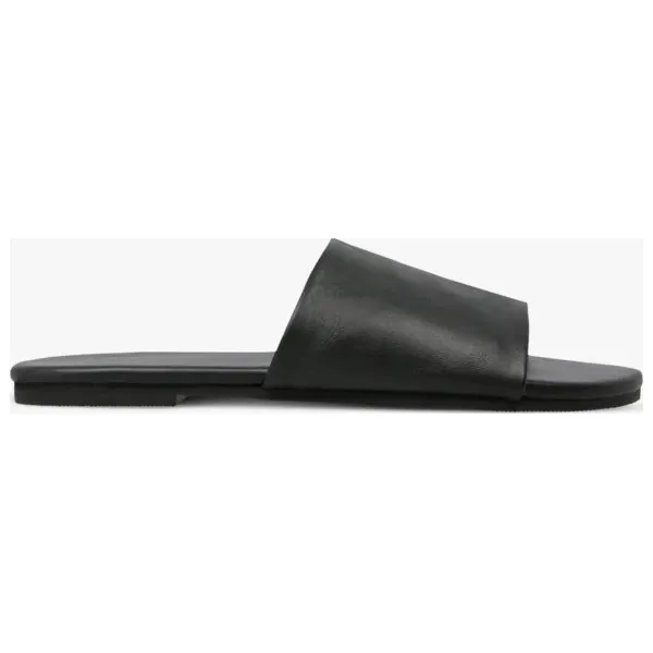 Symbiosis Klapki Alice buty damskie, czarny, rozmiar 8. Czarne klapki damskie Symbiosis, bez wzorów, ze skóry, bez obcasa. W wyprzedaży za 84,99 zł.