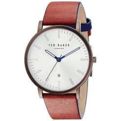 Ted Baker Zegarek Męski te50012002. Czerwone zegarki męskie Ted Baker. W wyprzedaży za 372,00 zł.
