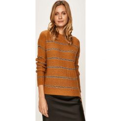 Vero Moda - Sweter. Białe swetry damskie Vero Moda, s, bez wzorów, z dzianiny, bez rękawów, bez kaptura. W wyprzedaży za 59,90 zł.