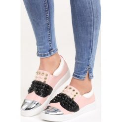 Różowe Slip On Bromance. Czerwone trampki damskie slip on marki bonprix. Za 79,99 zł.