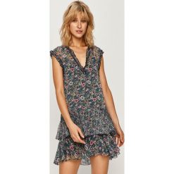 Pepe Jeans - Sukienka Sofia. Sukienki damskie Pepe Jeans, na co dzień, s, w kwiaty, z poliesteru, casualowe, bez kołnierzyka, bez rękawów, mini, proste. Za 299,90 zł.