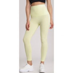 Żółte Legginsy Undive. Żółte legginsy damskie Renee, s, bez wzorów. Za 49,99 zł.