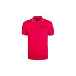 Koszulki polo z krótkim rękawem Roberto Cavalli S01GL0003. Czerwone koszulki męskie Roberto Cavalli, s, bez wzorów, z krótkim rękawem. Za 249,00 zł.