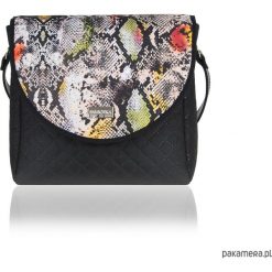 TOREBKA PURO CLASSIC 2676 COLORED PYTHON. Torebki klasyczne damskie Pakamera, bez wzorów, na ramię, bez dodatków. Za 179,00 zł.