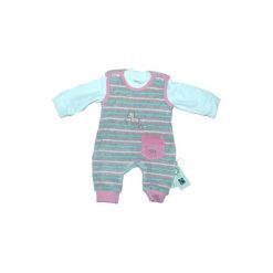 Ebi & Ebi Fairtrade Śpioszki komplet, różowy - różowy/pink. Różowe śpiochy niemowlęce marki Ebi & Ebi, z bawełny. Za 85,00 zł.