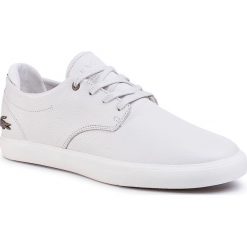 Sneakersy LACOSTE - Esparre 120 2 Cma 7-39CMA0025WN1 Wht/Nvy. Białe sneakersy męskie Lacoste, bez zapięcia. W wyprzedaży za 359,00 zł.