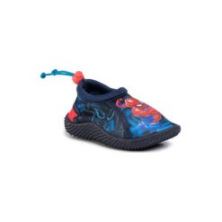 Spiderman CP91-SS2057SPRMV Granatowy. Niebieskie klapki chłopięce SPIDERMAN, z materiału. Za 49,99 zł.