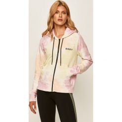 Dkny - Bluza. Bluzy damskie DKNY, s, bez wzorów, z bawełny, bez rękawów, z kapturem. Za 449,90 zł.